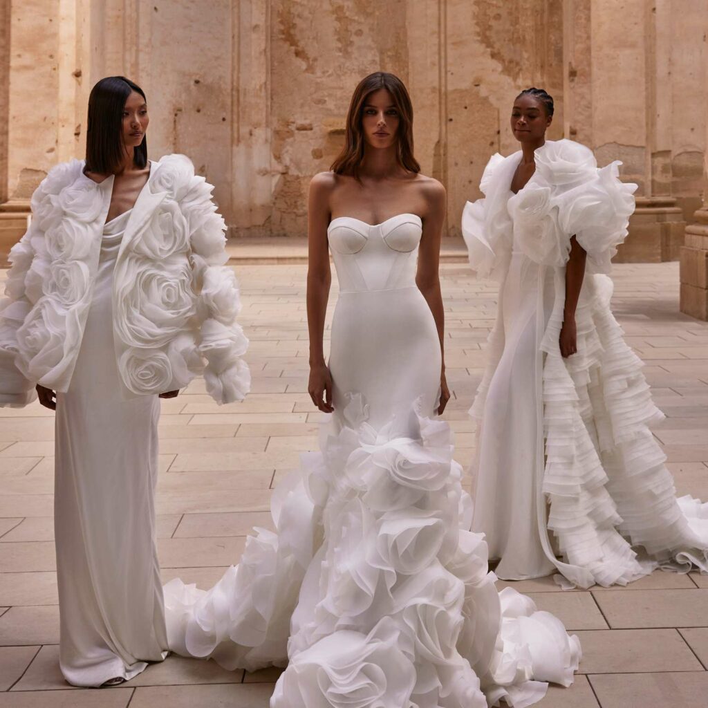 Interesting Wedding Dress Shapes for 2024